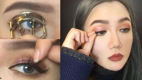 贴假睫毛视频,跟随视频教程，打造迷人电眼风采
