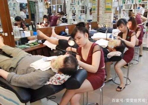 越南理发店视频