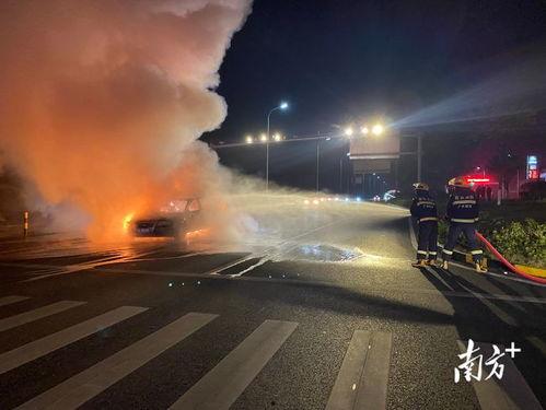 汽车着火视频,现场画面触目惊心