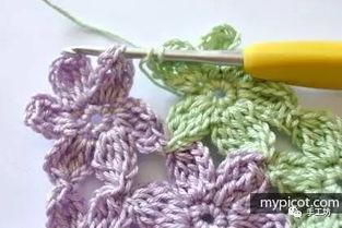 六瓣花一线连钩花视频,传统手工艺术的魅力再现