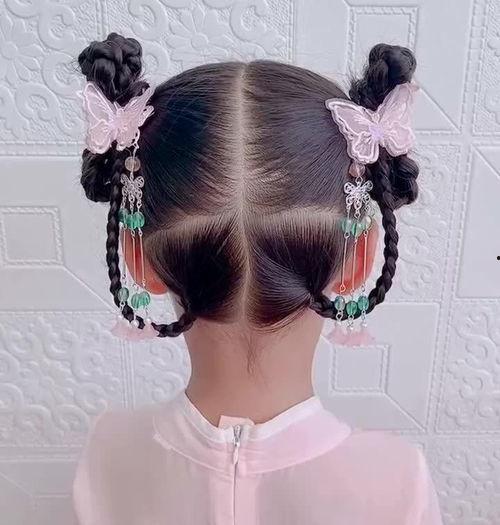小女孩编发视频,小女孩创意编发视频，解锁发型新潮流