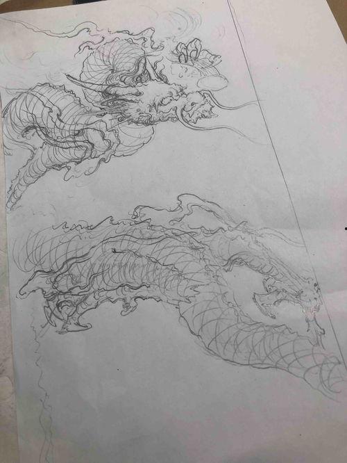 龙怎么画视频,跟随视频教程，轻松绘制神秘龙形