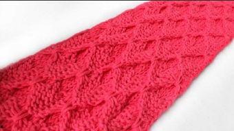 织围巾的视频,跟随视频教程学织围巾